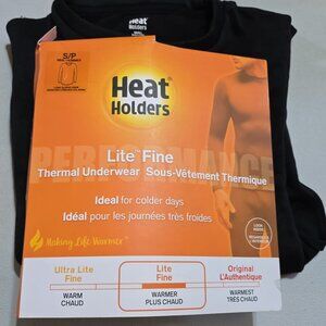 New/Damaged Box: Heat Holders Size Small Lite Fine Thermal Underwear Shirt Men